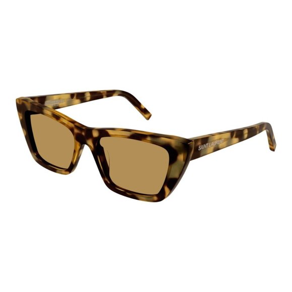 NEW SL276 MICA 037 SAINT LAURENT SUNGLASSES HAVANA EYEWEAR SAINT LAURENT SL 276 - Picture 1 of 3
